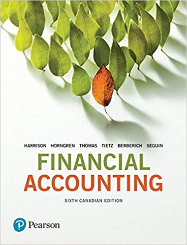 Financial Accounting (6th Canadian Edition)