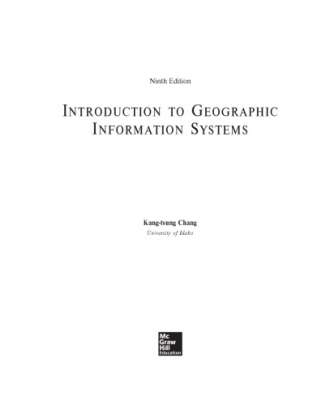 Introduction to Geographic Information Systems (9th edition)