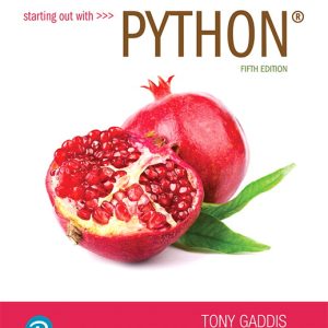 Starting Out with Python (5th Edition)
