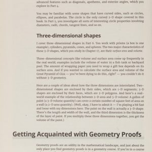 Geometry For Dummies (3rd Edition)