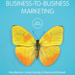 Business-to-Business Marketing (5th Edition)