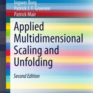 Applied Multidimensional Scaling and Unfolding (2nd Edition)