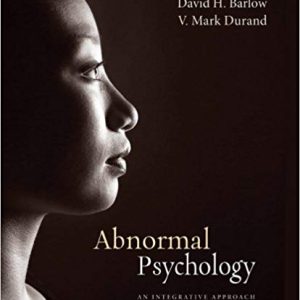 Abnormal Psychology: An Integrative Approach (7th Edition)