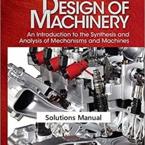 Design of Machinery (5th Edition) – Solutions Manual