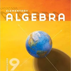 Elementary Algebra (9th Edition)