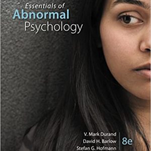 Essentials of Abnormal Psychology (8th Edition)