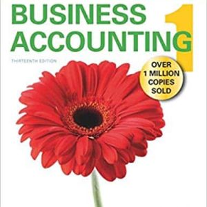 Frank Wood’s Business Accounting; Volume 1 (13th Edition)