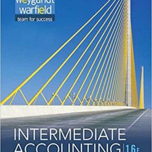 Intermediate Accounting (16th Edition)
