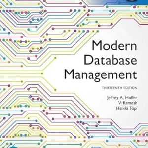 Modern Database Management (13th Global Edition)