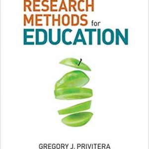 Research Methods for Education