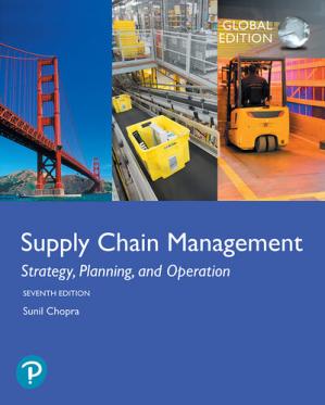 Supply Chain Management; Strategy, Planning, and Operation (7th Global Edition)