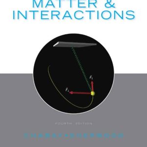 Matter and Interactions (4th Edition)