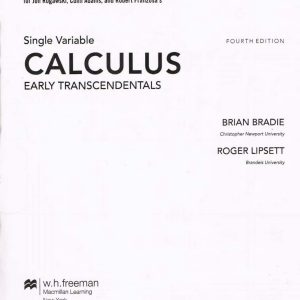 Student Solutions Manual for Calculus Early Transcendentals (Single Variable) - 4th Edition