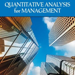 Quantitative Analysis For Management (3rd Edition)