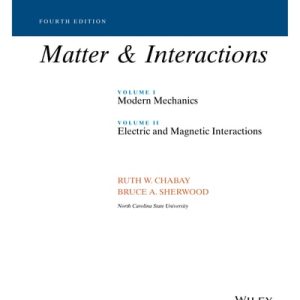 Matter and Interactions (4th Edition)