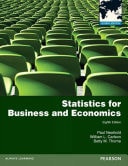 eBook for Statistics for Business and Economics: Global Edition (1st Edition)