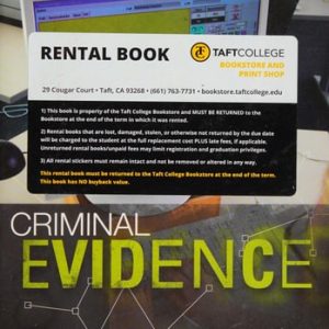Criminal Evidence (8th Edition)