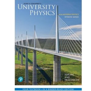 University Physics with Modern Physics, Loose-Leaf Edition (15th Edition)