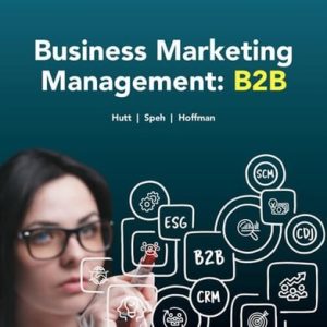 Business Marketing Management B2B (13th Edition)