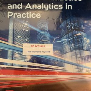 Business Statistics in Practice (9th Edition)