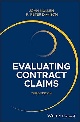 Evaluating Contract Claims (3rd Edition)