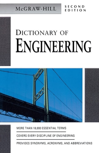 Dictionary of Engineering (2nd Edition)