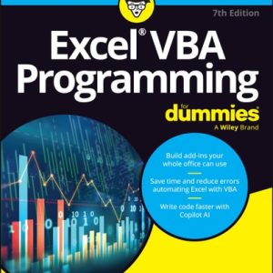 Microsoft 365 Excel VBA Programming For Dummies (7th Edition)