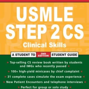 First Aid for theĀ® USMLE Step 2 CS (2nd Edition)