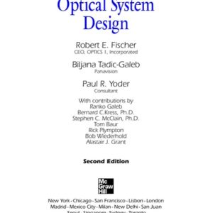 Optical System Design (2nd Edition)