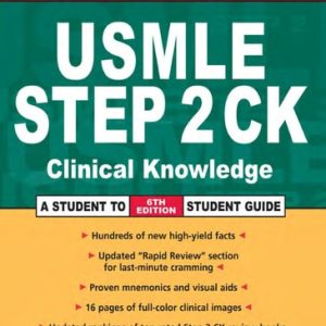 First Aid for the USMLE Step 2 CK (6th Edition)