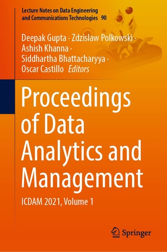 Proceedings of Data Analytics and Management ICDAM 2021, Volume 1 (1st Edition)