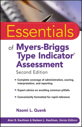 Essentials of Myers-Briggs Type Indicator Assessment (2nd Edition)