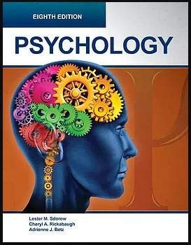 PSYCHOLOGY, Eigth Edition (Paperback-4C) (8th Edition)