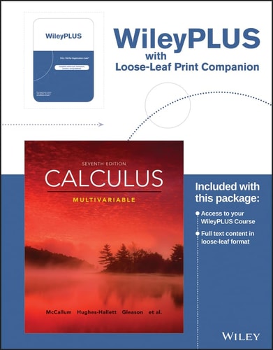 Calculus: Multivariable (7th Edition)