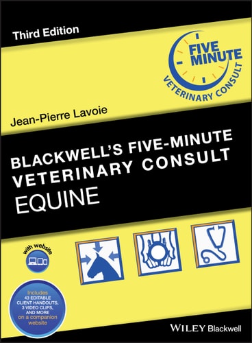 Blackwell's Five-Minute Veterinary Consult (Equine) (3rd Edition)