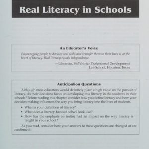 Collaborating for Real Literacy (Librarian, Teacher, Literacy Coach, and Principal) (2nd Edition)
