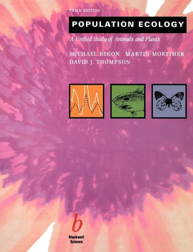 Population Ecology (A Unified Study of Animals and Plants) (3rd Edition)