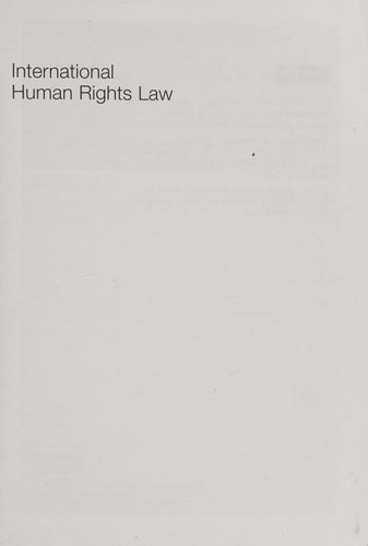 International Human Rights Law (2nd Edition)