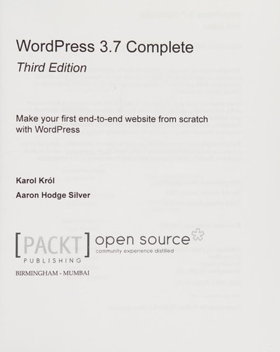 WordPress 3.7 Complete - Third Edition