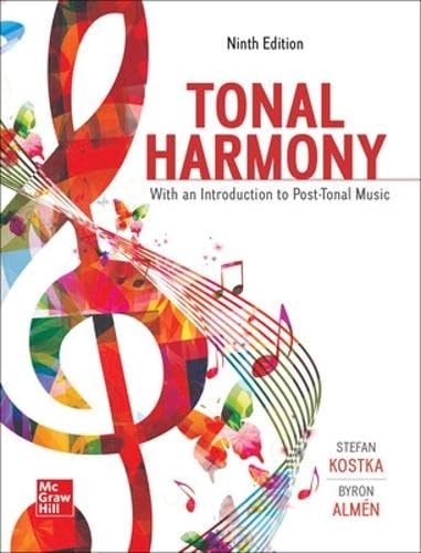 Tonal Harmony (9th Edition)