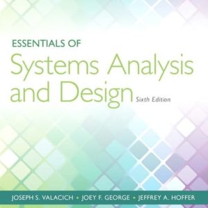 Essentials of Systems Analysis and Design (6th Edition)