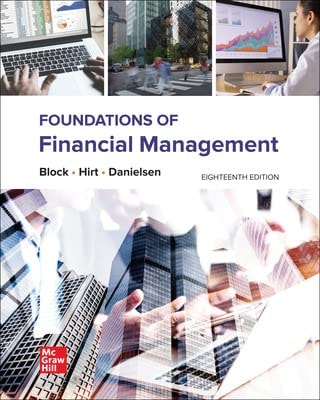 Foundations of Financial Management (18th Edition)