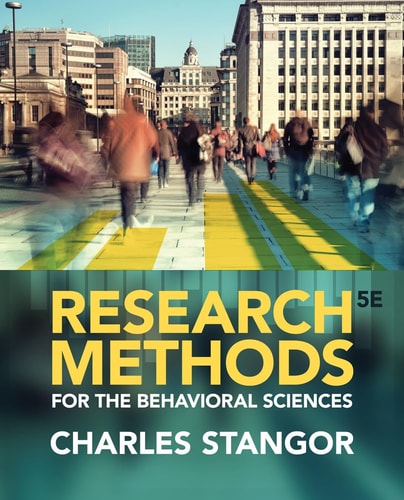Research Methods for the Behavioral Sciences (5th Edition)
