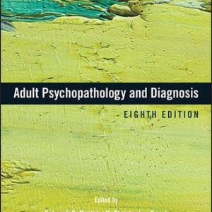 Adult Psychopathology and Diagnosis (8th Edition)
