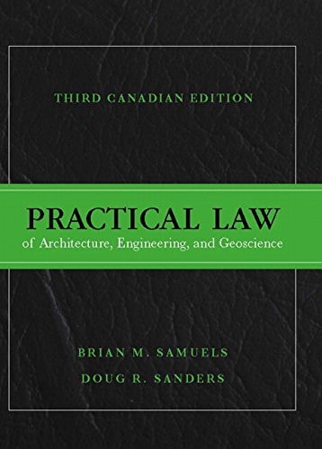 Practical Law of Architecture, Engineering, and Geoscience (3rd Edition)