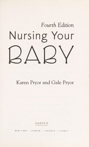 Nursing Your Baby 4e