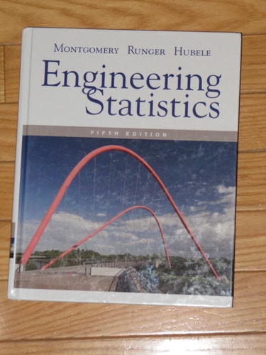 Engineering Statistics (5th Edition)