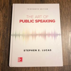 The Art of Public Speaking (13th Edition)