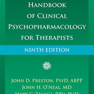 Handbook of Clinical Psychopharmacology for Therapists (9th Edition)