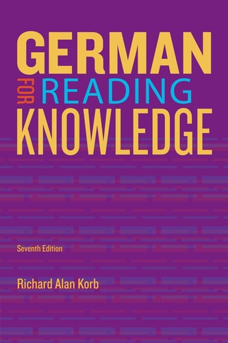 German for Reading Knowledge (7th Edition)